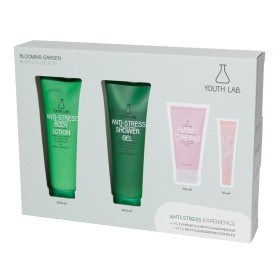 Youth Lab. Blooming Garden Anti Stress Αφρόλουτρο 200ml, Body Lotion 200ml, Κρέμα Χεριών 50ml & Lip Plump Cherry Brown 10ml