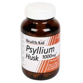 Health Aid Psyllium Husk Powder Ψύλλιο 1000mg, 60caps