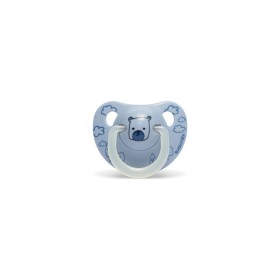 SUAVINEX, Night & Day, Ανατομική Πιπίλα Σιλικόνης 0-6m, Bear, 3304509, 1τμχ.