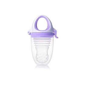 Kidsme Food Feeder Plus Πιπίλα φαγητού σιλικόνης XL Μωβ 9m+ KID-0048, 1τμχ