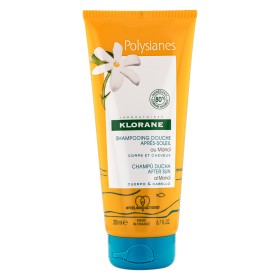 Klorane Polysianes Gel Ντους Αναδόμησης για το Σώμα και τα Μαλλιά μετά την Θάλασσα, 200ml