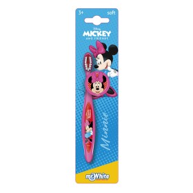 Mr.White Minnie Οδοντόβουρτσα με Καπάκι Soft 3+ Ετών, 1τμχ