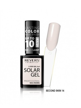 Revers Nail Polish Solar Gel Second Skin Ημιμονιμο Βερνικι N14, 10ml