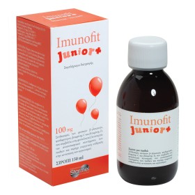 Imunofit Junior 100mg Παιδικό Σιρόπι Για Ενίσχυση Του Ανοσοποιητικού Συστήματος, 150ml 