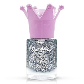 Garden Fairyland Παιδικό Βερνίκι Νυχιών Kids Nail Polish Glitter Silver Jiny 1, 7.5ml