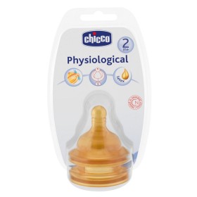 Chicco Θηλή Καουτσούκ Μέτρια Ροή 2m+, 2τμχ