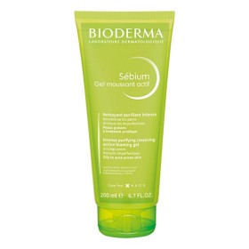 Bioderma Sebium Actif Foaming Αφρίζων Gel Καθαρισμού Προσώπου για Ακνεϊκές Επιδερμίδες, 200ml
