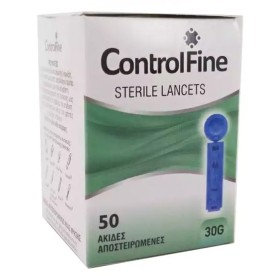 ControlFine Sterile Lancets Σκαρφιστήρες 30G, 50τμχ
