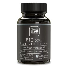 Pharmalead B12 500μg Plus Rice Bran για την Ομαλή Ψυχολογική Λειτουργία & Μείωση της Κόπωσης, 60caps