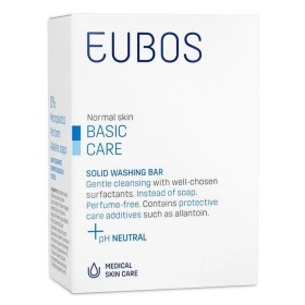 Eubos Solid Washing Bar Blue Σαπούνι Καθαρισμού Χωρίς Σαπώνες,125gr