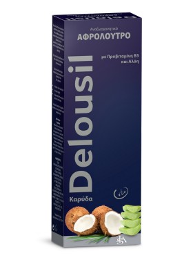 Delousil Refreshing Foam Bath Αναζωογονητικό Αφρόλουτρο με Προβιταμίνη Β5 &Αλόη, 400ml