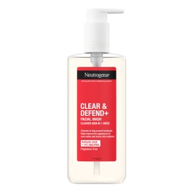 Neutrogena Clear & Defend+ Facial Wash Καθαριστικό Προσώπου για Αντιμετώπιση της Ακμής, 200ml
