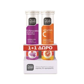 Nutralead Εχινάκεια + Βιταμίνη C 550mg 20+20 αναβράζοντα δισκία