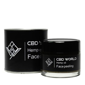 CBD World Hemp Oil Face Peeling Απολεπιστικό Προσώπου, 50ml
