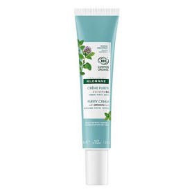 Klorane Mint Creme Purete Κρέμα Προσώπου Αποτοξίνωσης για Μικτό/Λιπαρό Δέρμα, 40ml