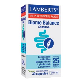 Lamberts Biome Balance Sensitive Συμπλήρωμα με Προβιοτικά, 30 κάψουλες