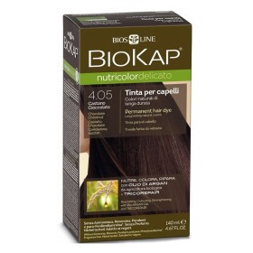 Biokap Nutricolor Delicato Βαφή Μαλλιών No 4.05 Καστανό Σοκολατί, 140ml