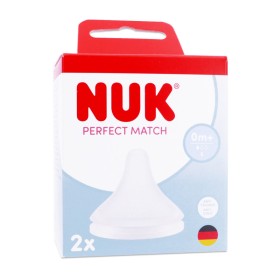 Nuk Perfect Match Θηλές από Σιλικόνη Μικρής Ροής 0+, 2τμχ