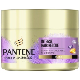 Pantene Pro-V Miracles Intense Hair Rescue Mask Μάσκα Προστασίας για  την Αναδόμηση των Ταλαιπωρημένων Μαλλιών, 160ml
