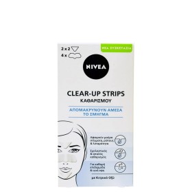 Nivea Visage Clear-Up Strips Ταινίες Καθαρισμού Για Μέτωπο & Πηγούνι, 4+2 Φακελάκια