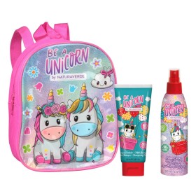 Naturaverde Be a Unicorn Τσάντα Πλάτης με Σαμπουαν 100ml & Μαλακτικό Σπέι Μαλλιών 200ml, 1σετ