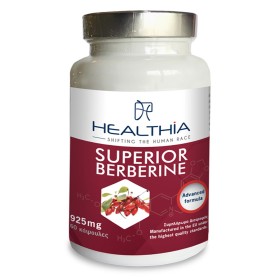 Healthia Superior Berberine 925mg, Συμπλήρωμα Διατροφής με Εκχύλισμα του Φυτού Berberis Aristata, 60caps