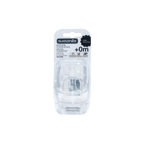 Suavinex Ανατομική θηλή Silicone  +0m (1+1)  (REF 3801102)