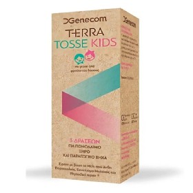 Genecom Terra Tosse Kids Σιρόπι για Παιδιά για Ξηρό και Παραγωγικό Βήχα Φρούτα του Δάσους, 150ml