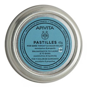 Apivita Pastilles Παστίλιες που μαλακώνουν το Λαιμό & το Βήχα με Ευκάλυπτο & Πρόπολη, 45gr