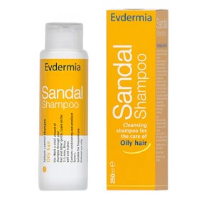 Evdermia Sandal Shampoo Λιπαρά Μαλλιά, 250ml
