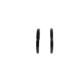 Ro-Ro Accessories Στέκα μαλλιών Μαύρη 1.5 cm - 14-0046, 1τμχ