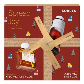 Korres Promo Spread Joy Oceanic Amber Περιλαμβάνει Eau De Toilette 50ml & Αφρόλουτρο 250ml, 1σετ