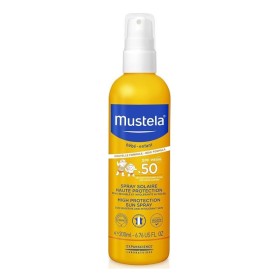 Mustela Αδιάβροχο Βρεφικό Αντηλιακό Spray για Πρόσωπο & Σώμα SPF50, 200ml