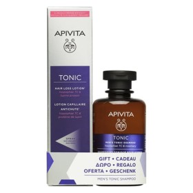 Apivita Hair Loss Lotion Hippophae TC & Πρωτεϊνες Λουπίνου, 150ml & Mens Tonic Σαμπουάν Τριχόπτωσης, 250ml
