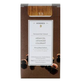 Korres Argan Oil Advanced Colorant Μόνιμη Βαφή Μαλλιών 7.3 Ξανθό Χρυσό/Μελί