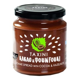 ΚΑΝΔΥΛΑΣ ΤΑΧΙΝΙ ΚΑΚΑΟ & ΦΟΥΝΤΟΥΚΙ 300gr.