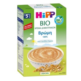 Hipp Bio Κρέμα Δημητριακών με Βρώμη Χωρίς Γάλα με Γλουτένη από τον 5ο Μήνα, 200g