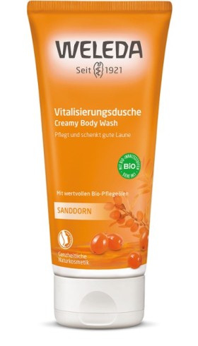 Weleda Sanddorn Creamy Body Wash Κρεμοντούς Σώματος με Ιπποφαές, 200ml