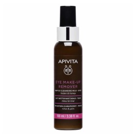 Apivita Eye Make Up Remover Ντεμακιγιάζ Ματιών Με Μέλι & Τίλιο, 100ml 