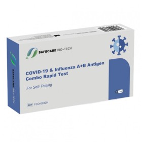 Safecare Combo Rapid Test για Covid-19 & Γρίπης A+B Antigen, 1τμχ