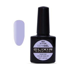 Elixir Make-up Semi Gel Ημιμόνιμο Επαγγελματικό Βερνίκι Νυχιών Νο951 Glycine, 8ml