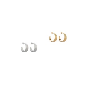 Ro-Ro Accessories Σκουλαρίκι Κρίκος, E167, 30mm, 1 ζευγάρι