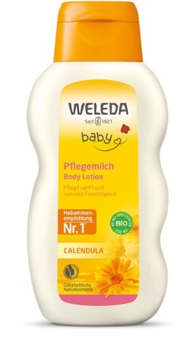 Weleda Calendula Απαλό Γαλάκτωμα Σώματος Καλεντούλας για Βρέφη & Παιδιά, 200ml