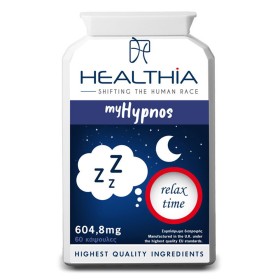 Healthia My Hypnos 604,8mg Συμπλήρωμα Διατροφής για την Αϋπνία, 60 caps