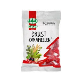 Kaiser Brust Καραμέλες για τον Ερεθισμένο Λαιμό & τον Βήχα Mε 15 Βότανα & Έλαια, 75 gr