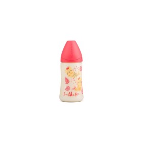 Suavinex Μπιμπερό Πλαστικό Σιλικόνης Pink Mermaid 0-6m 270ml