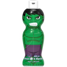 Hulk 2 σε 1 Παιδικό Αφρόλουτρο & Σαμπουάν, 400ml