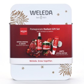 Weleda Σετ Ρόδι Κρέμα Ημέρας, 40ml & Serum Προσώπου, 30ml & Δώρο Κρέμα Ματιών Ρόδι, 1τμχ