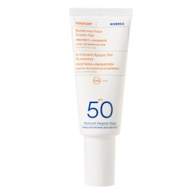 Korres Yoghurt Αντηλιακό Gel Προσώπου SPF50 Protect & Hydrate, 40ml