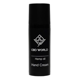CBD World Hemp Oil Hand Cream Κρέμα Χεριών, 50ml